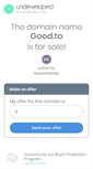 Mobile Screenshot of good.to